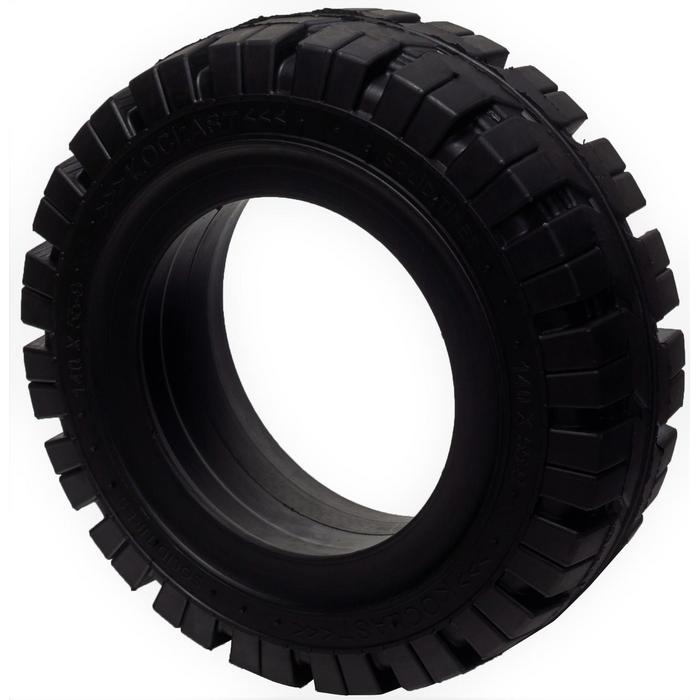 140/55-9 Siyah Dolgu Segmanlı Forklift Lastiği