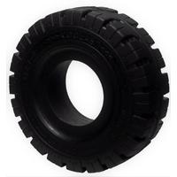 18x7-8 (180/7-8) Siyah Dolgu Segmanlı Forklift Lastiği