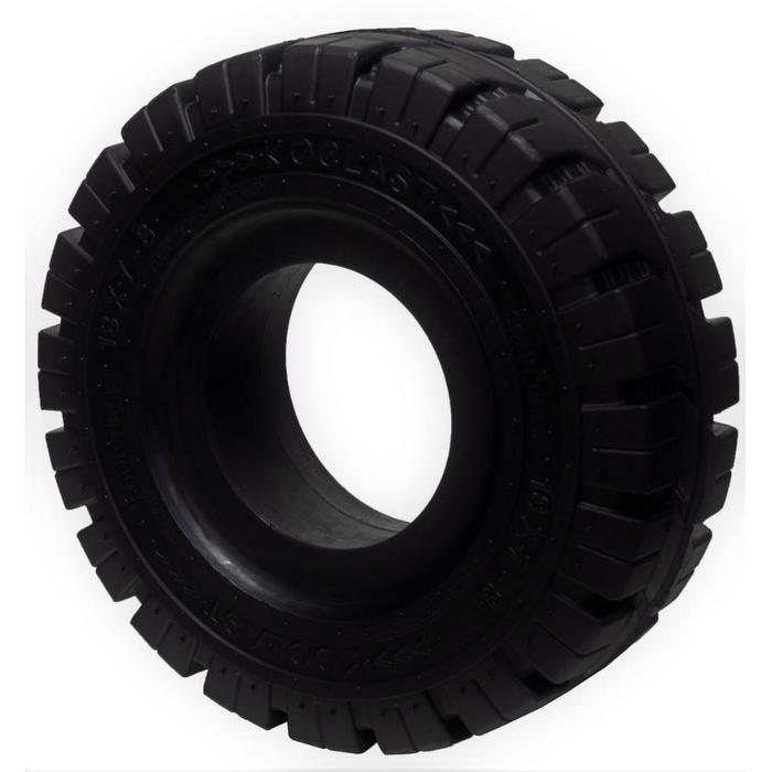 18x7-8 (180/7-8) Siyah Dolgu Segmanlı Forklift Lastiği